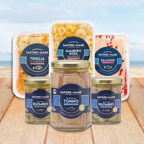 La nuova linea di marinati e conserve ittiche firmate Sapore di Mare