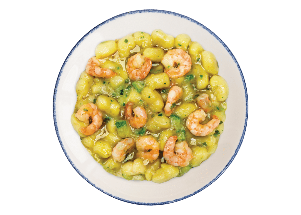 Gnocchetti_con_mazzancolle_e_pesto_di_zucchine