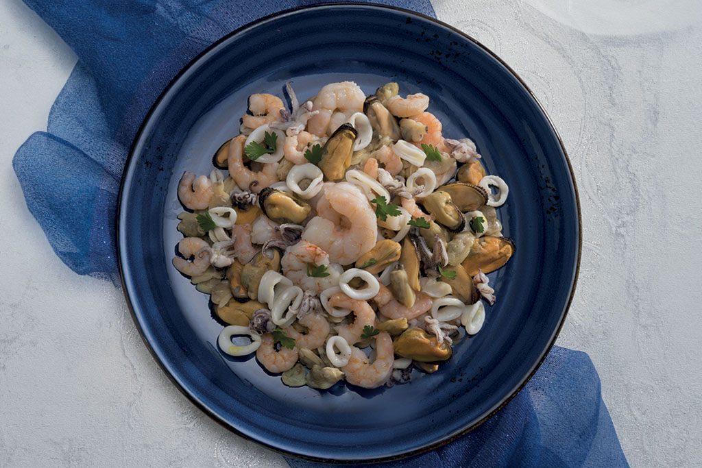 INSALATA MISTO SCOGLIO SENZA GUSCI