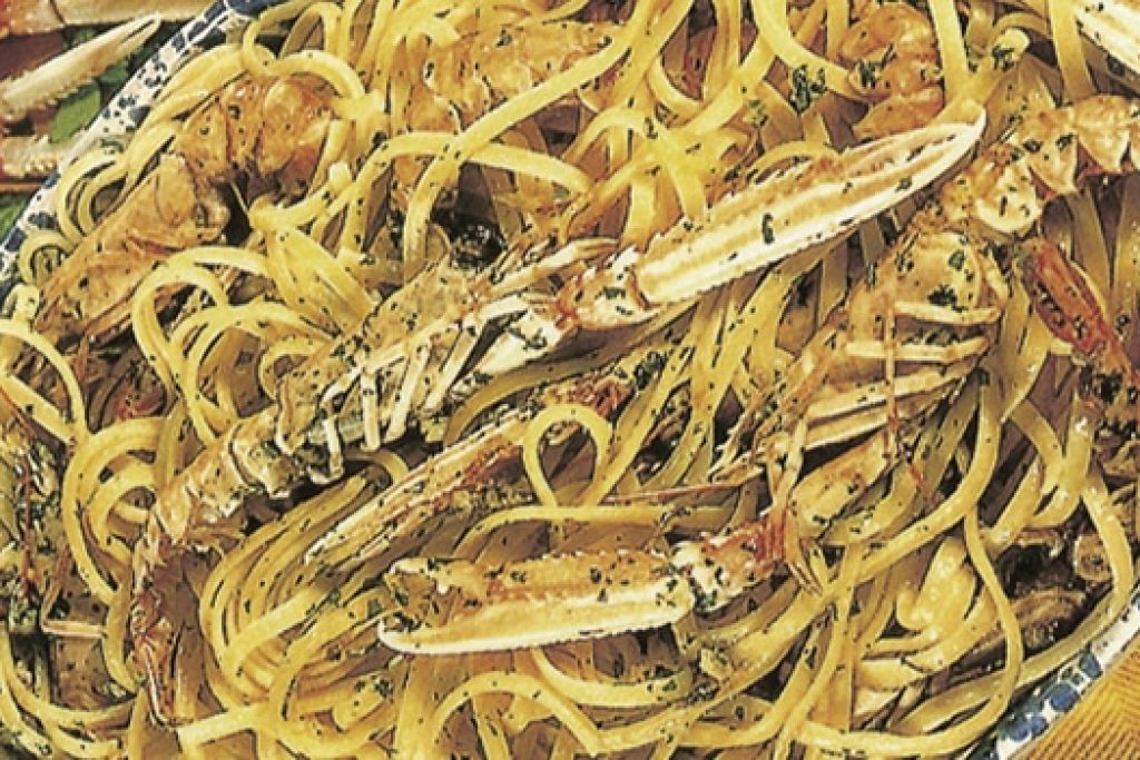 Linguine-agli-scampi-piccanti