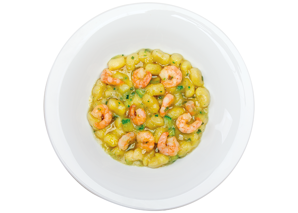 gnocchetti_mazzancolle_e_pesto_zucchine