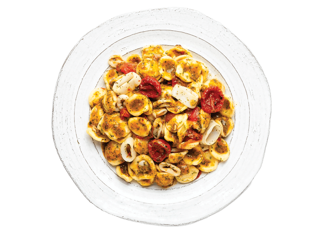 orecchiette_con_calamari_e_pesto_di_erbe_aromatiche